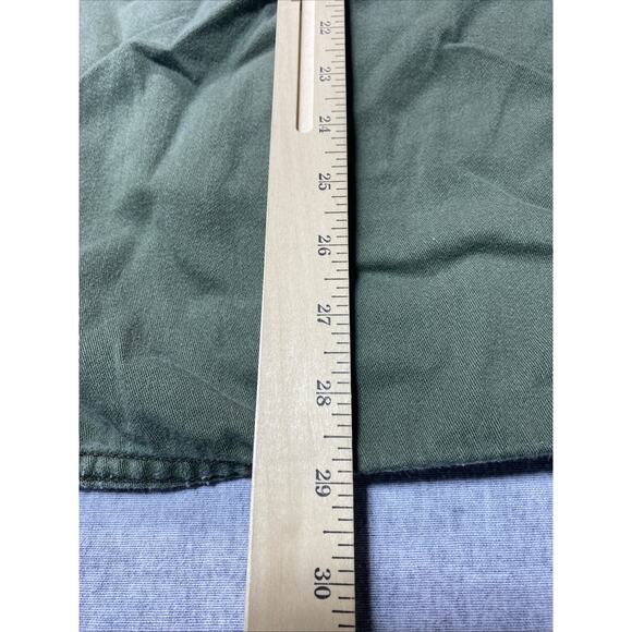 US Army Military Cotton Laundry Bag Sack Draw String Cinch Green USA VINTAGE - Picture 4 of 8